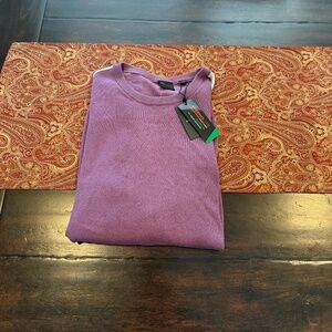 Dunning Golf Men’s Medium Berry Thermolite Performance Sweater MSRP $178